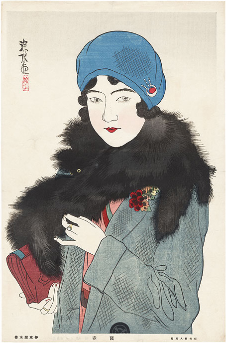 Early Spring by Ito Shinsui